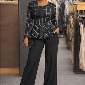 Size 16 Lane Bryant Black Women's top